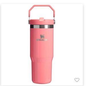 NWT  Stanley ELF! IceFlow Flip Straw Tumbler 30 oz, Coral Fixation!